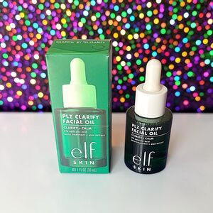E.L.F. SKIN PLZ Clarify Facial Oil Full Size 1 FL OZ NIB